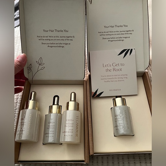 Brand NEW STILL IN FACTORY PACKAGING Vegamour GRO+ Advanced Hair Serum 30ML